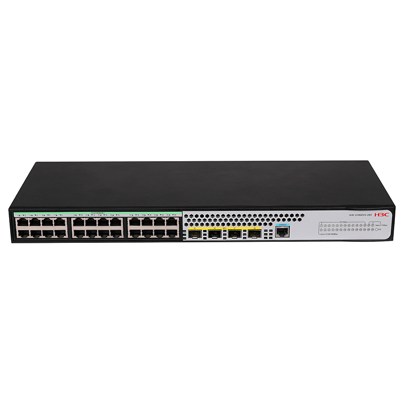H3C SOHO S1850V2-28X 24口万兆上行WEB网管交换机